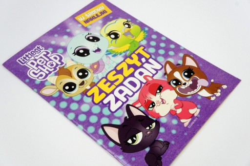 @MALOWANKA ZESZYT ZADAŃ LITTLEST PET SHOP