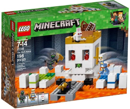 LEGO 21145 Minecraft Czaszkowa arena Królik