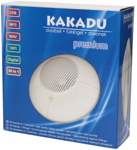 Dzwonek KAKADU Premium #802 + KABEL USB + MP3