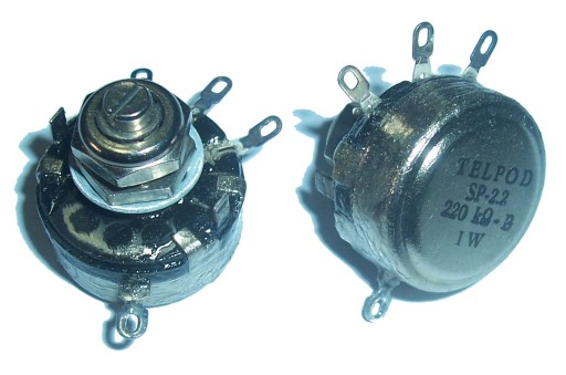 POTENCJOMETR TELPOD SP-2.2 _ 220k B 1W 7sztuk