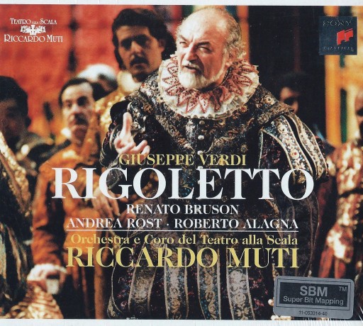 /Verdi RIGOLETTO Muti Alagna Bruson Rost Scala 2CD