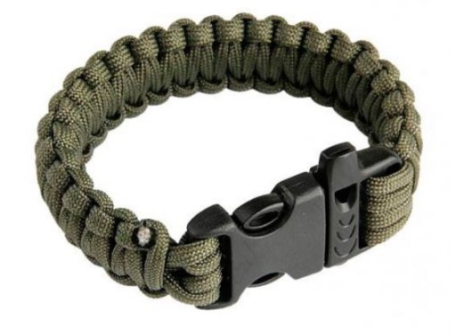 BRANSOLETA PARACORD GWIZDEK 24cm OUTDOOR 6 KOLORÓW