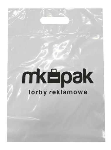 Reklamówki Torby Foliowe z Nadrukiem 40x50 100 szt