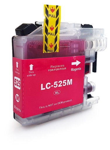 Tusz do Brother 525 XL J 100 105 200 czerwony (magenta)