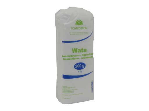 WATA KOSMETYCZNO HIGIENICZNA TOMCOTTON 200g