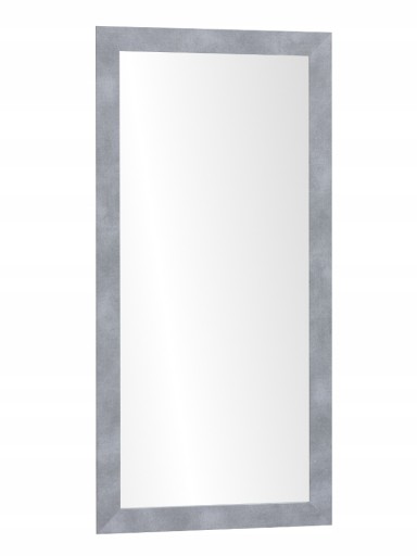 NOWOCZESNE lustro w ramie BETON 110x60 LOFT