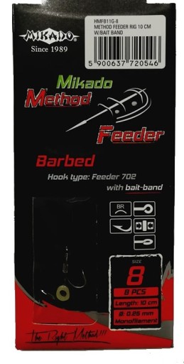 MIKADO HACZYKI DO METODY 10cm GUMKA HMFB11G-8 r8