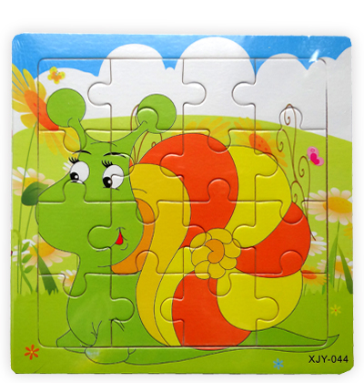 PUZZLE DREWNIANE UKŁADANKA edukacyjna 9-15 el