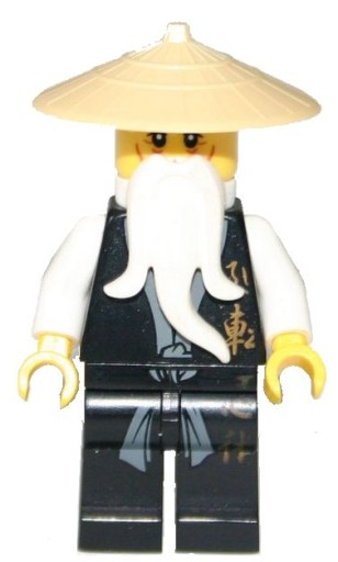 LEGO FIGURKA LUDZIK NINJAGO - SENSEI WU