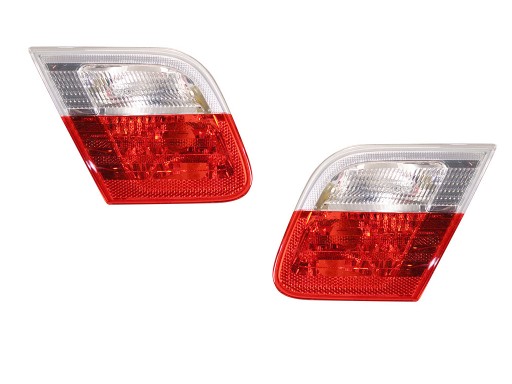 BMW 3 E46 LAMPA TYL KPL BIALY MIGACZ E46 po 2001