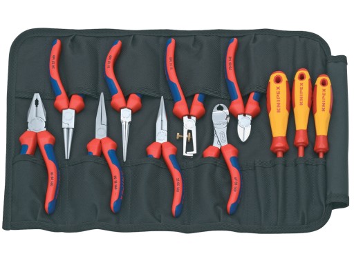 KNIPEX 001941 zestaw szczypce wkrętaki 11 szt