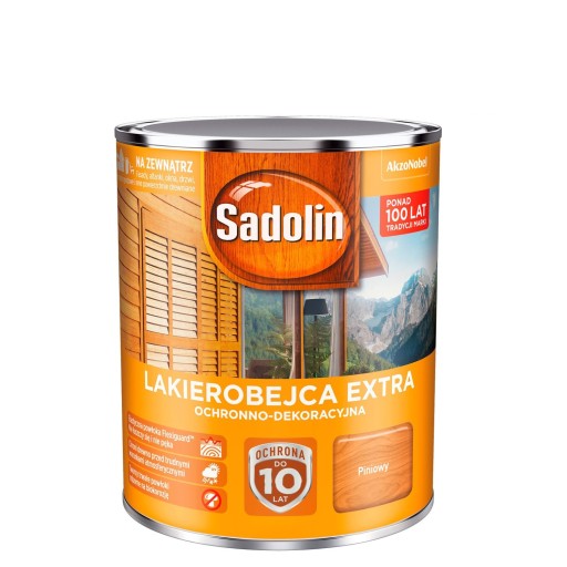 Sadolin Lakierobejca EXTRA 5L pinia piniowy 2