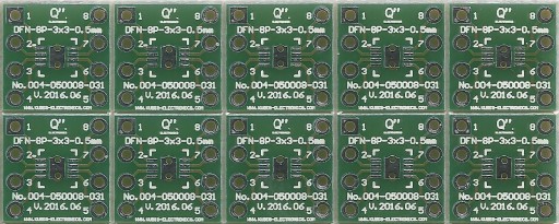 10szt. - DFN8-3x3 0.50mm na DIP 0.3