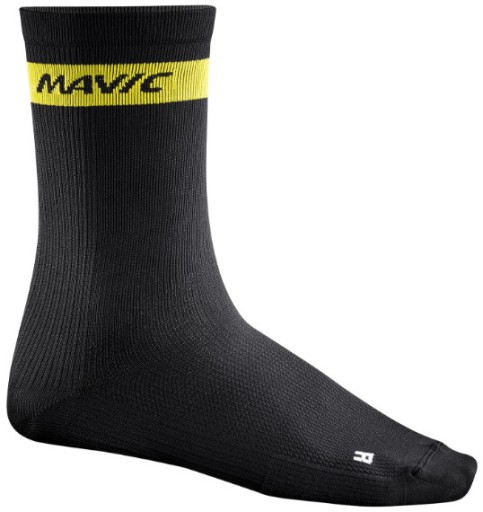 Wysokie Skarpety Rowerowe MAVIC Cosmic High 35-38