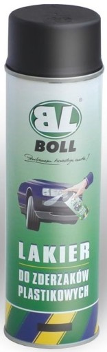 BOLL LAKIER DO ZDERZAKÓW PLASTIKOWYCH CZARNY 500ml