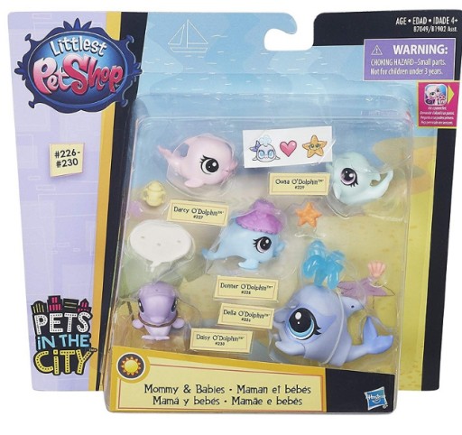 Littlest Pet Shop Rodzina Rybek B7049/B1902