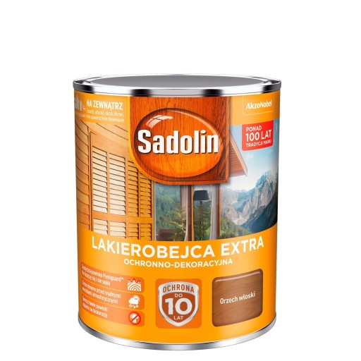 Sadolin Lakierobejca EXTRA drewna 5L orzech włoski