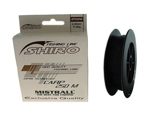 ŻYŁKA MISTRALL SHIRO CARP BLACK 0,22mm / 250m