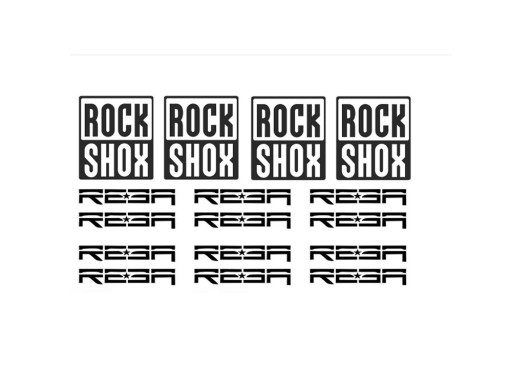 Zestaw naklejek ROCK SHOX REBA naklejki