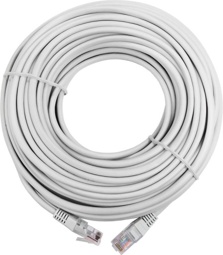 Kabel LAN 20m Przewód Sieciowy Internetowy UTP RJ