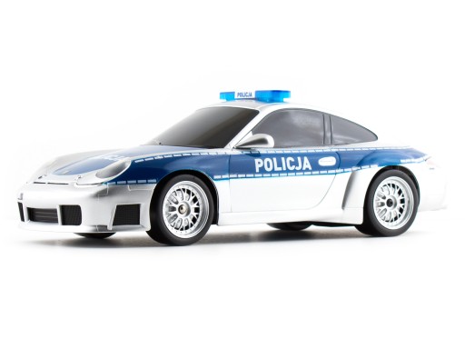 PORSCHE 911 NIKKO POLICJA SYGNAŁY ŚWIATŁO I DŹWIĘK
