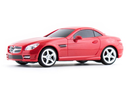 MERCEDES SLK ZDALNIE STEROWANY 1:24 ŚWIATŁA LED