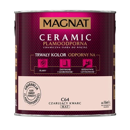 MAGNAT Ceramic farba 2,5L C64 CZARUJĄCY KWARC