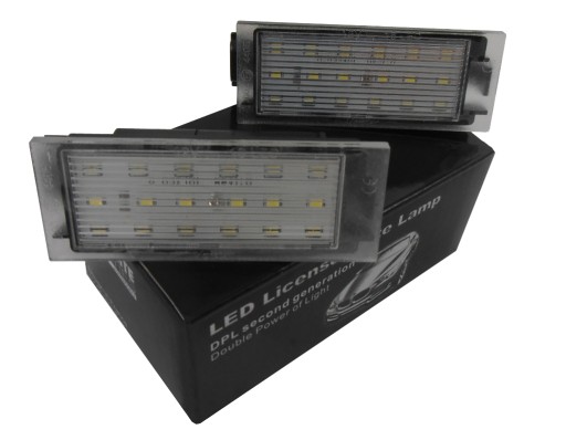 LAMPKI TABLICY LED RENAULT CLIO 3 III 4 IV KANGOO