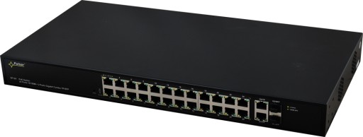 Switch PoE Pulsar SF124 - 24x PoE, 2x SFP, 2x Gbit