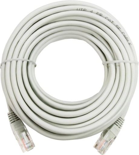 Kabel LAN 10m Patchcord UTP 5e Sieciowy RJ45 RJ 45