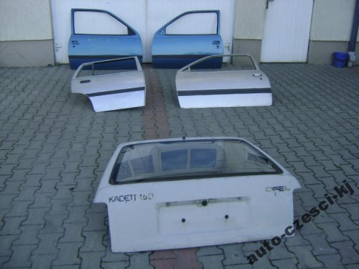 Opel kadett e дверь передняя задний крышка стекло1 - фото