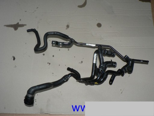 Dw vw scirocco трубка воды 5k0122101e 04l121064ac1 - фото