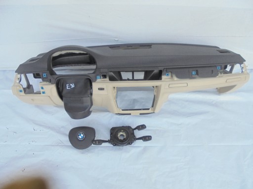 Торпедо консоль подушки airbagi bmw e90 91 92 подстаканника1 - фото