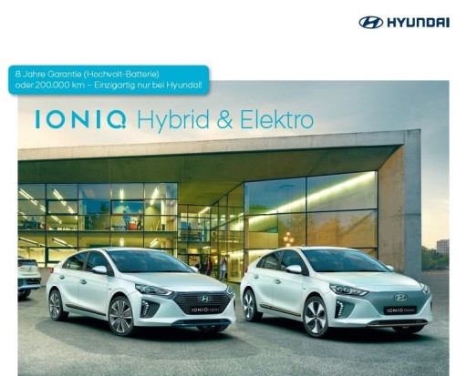 Hyundai ioniq prospekt model 2017 austria1 - фото