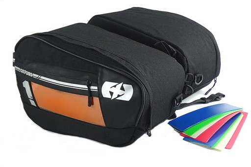 Сторона oxford sakwy motocyklowe torby 55l f-11 - фото
