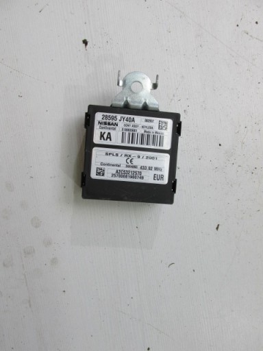 Модуль keyless renault koleos 28595jy40a1 - фото