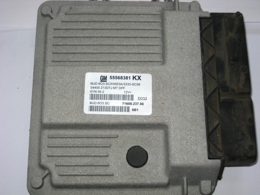 Компьютер 55568381kx corsa 1.3 cdti z13dtj чистый1 - фото