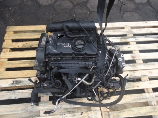 Двигатель vw passat b6 2.0 tdi 140km bkp 07r1 - фото