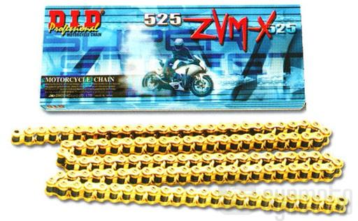 DID525ZVMXG&B - Ланцюг DID 525zvmx злотий 114 YAMAHA YZF 600 R6 06