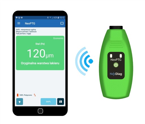 NEXDIAG NEXPTG економічний товщиномір