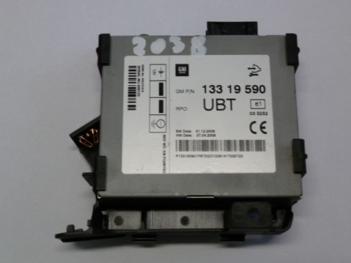 modulo UBT RADIA CYFROWY 13319590 OPEL INSIGNIA