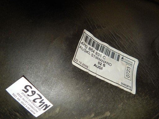 AUDI A8 D4 4H Insonorizzazione MATA 4H0864831C