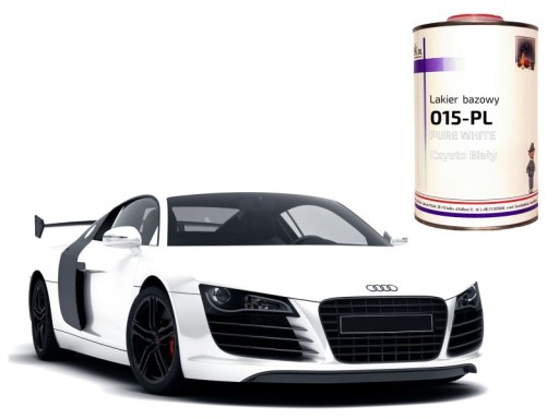 BASECOAT PURE WHITE 015 PL600 Біла основа 4л