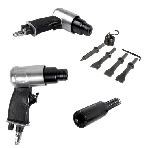 ПНЕВМАТИЧЕСКИЙ ИГОЛЬЧАТЫЙ МОЛОТОК ДЛЯ СВАРКИ РЖАВЧИНЫ + НАКОНЕЧНИКИ