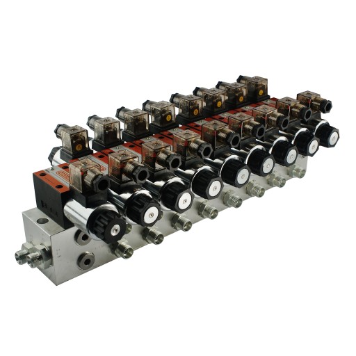 A1.10.65.080 - СПЛИТТЕР CETOP NG6 8S 24V HA 8XE HYDROLIDER