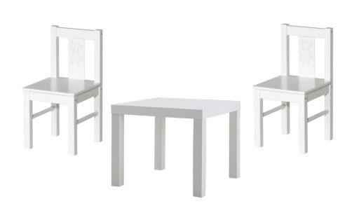 Ikea Zestaw Stolik 2 X Krzeselko Kritter Mammut 6842824347 Allegro Pl