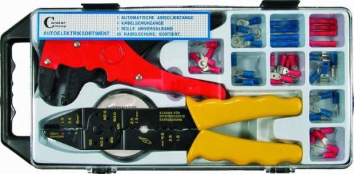 Комплект для обжима коннекторов 45 шт. Кондор ОЛН