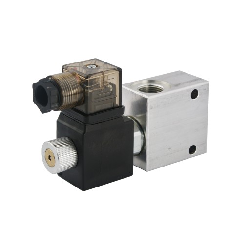 A1.35.28.010 - ИТАЛЬЯНСКИЙ КЛАПАН HYDR. ЭЛЕКТРИЧЕСКИЙ 2/2 24V 40L ОТКРЫТЫЙ