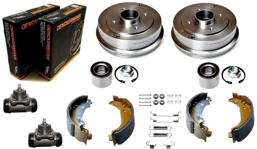 Барабани щелепи RENAULT CLIO II THALIA без ABS 180 мм