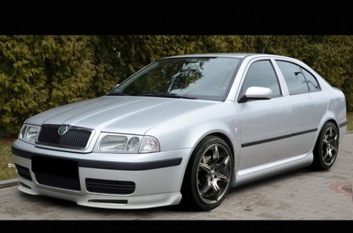 SKODA OCTAVIA *ПРОФИЛЬ ПЕРЕДНЕГО БАМПЕРА* DJ-TUNING